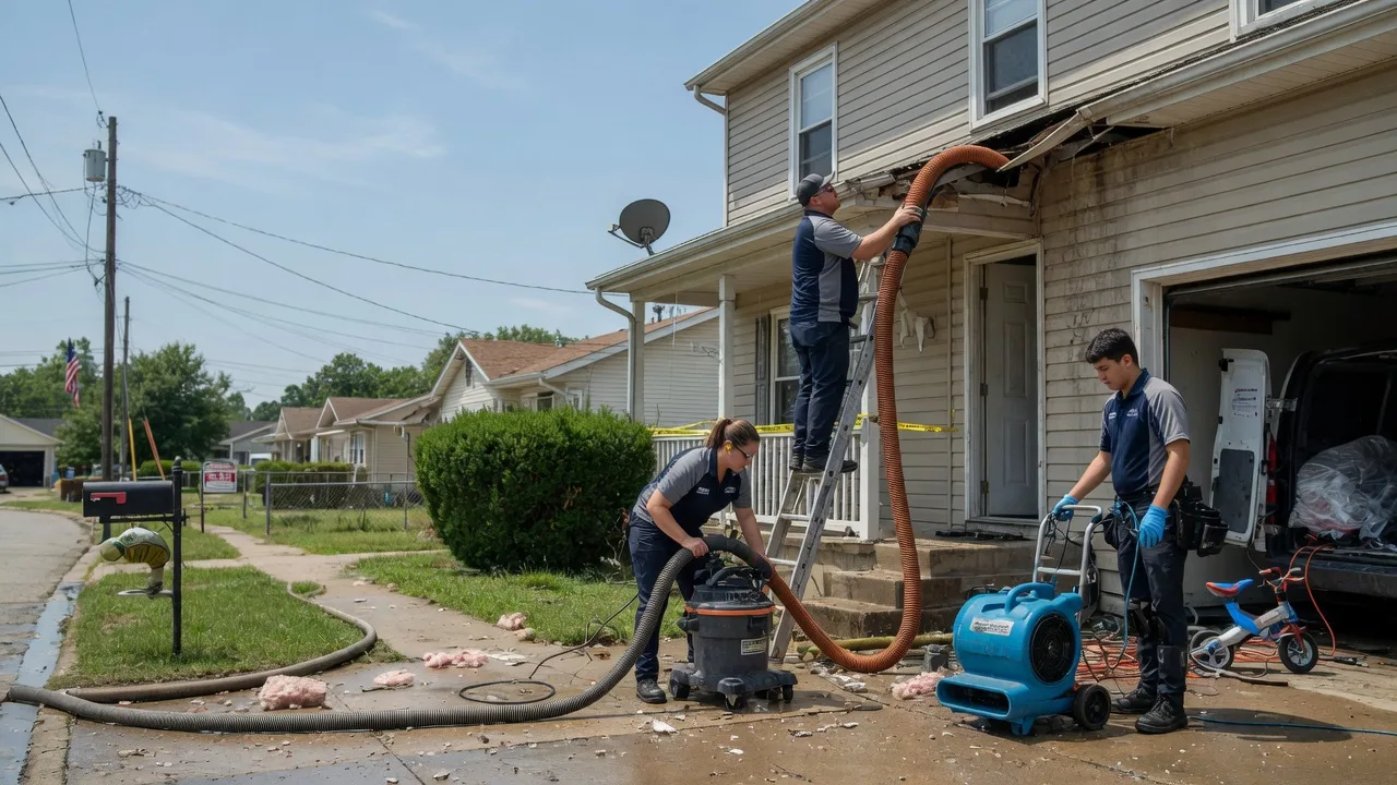 Water Damage Restoration in Muskegon Heights, MI near me